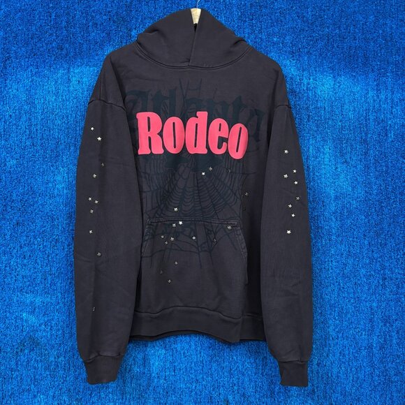 Travis Scott x SP5DER ATL Rodeo Days Before Rodeo Hoodie L - Picture 1 of 4